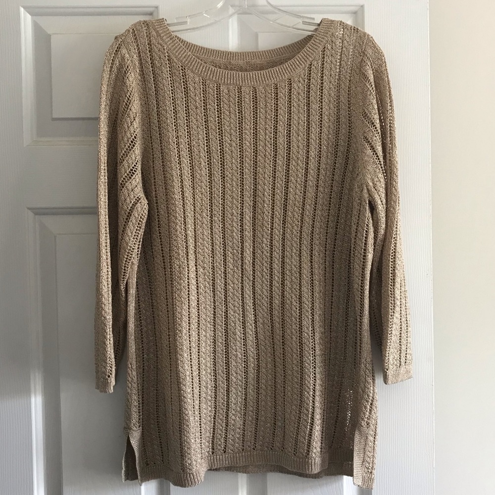 Gold Sweater Shell